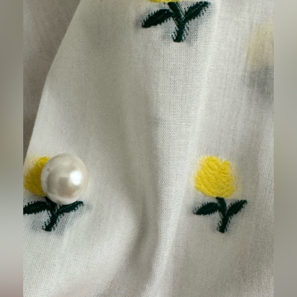 Marc Jacobs Embroidered Blouse Size 4 - Picture 5 of 9